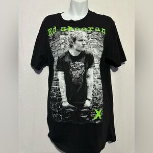 Ed Sheeran Black Graphic T Shirt